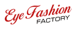 The Eye Fashion Factory website scrolling logo
